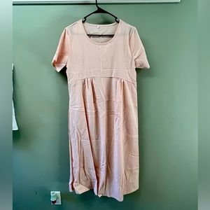 NWT‎ Woven cotton short sleeve dress